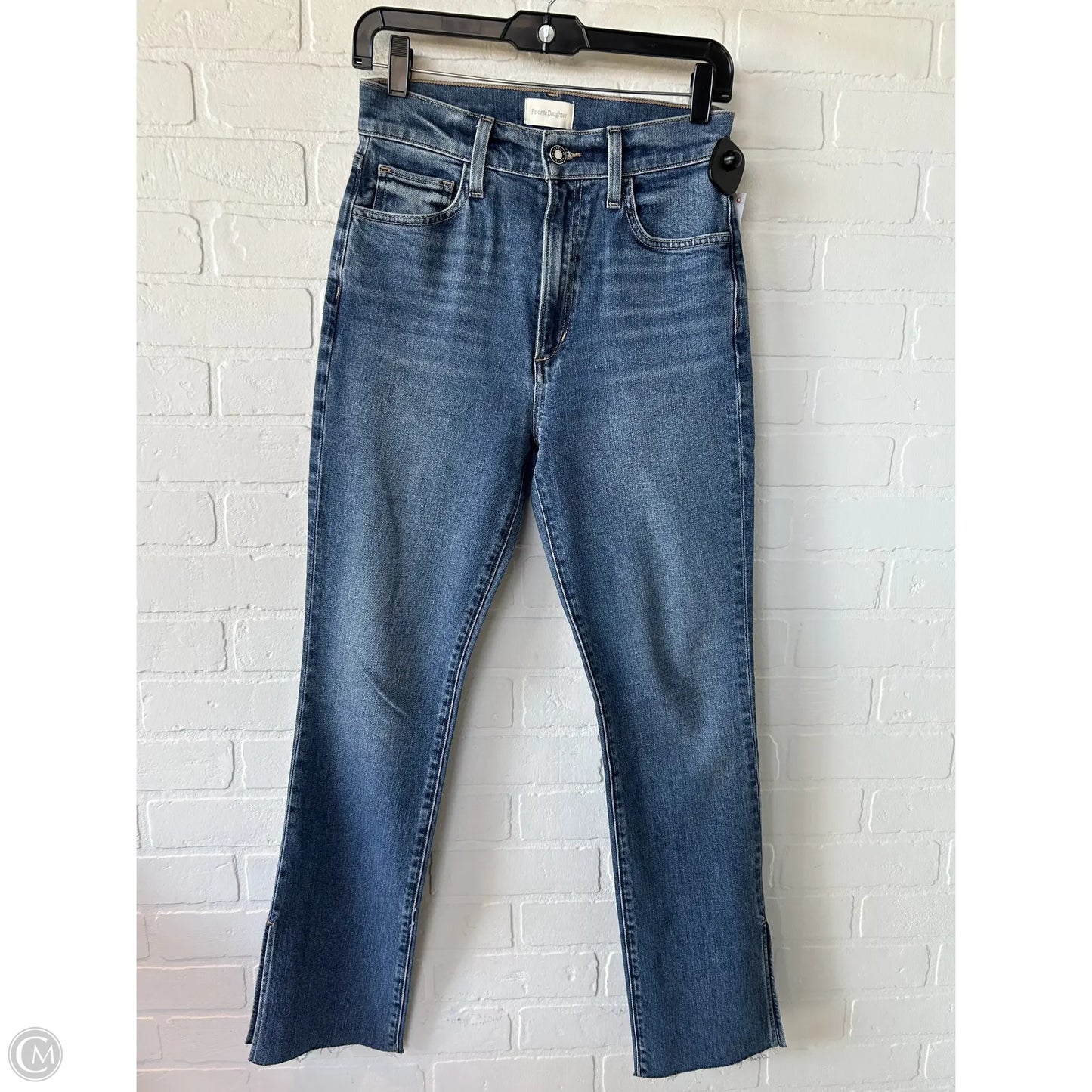 Jeans Straight By Favorite Daughter In Blue Denim, Size: 2