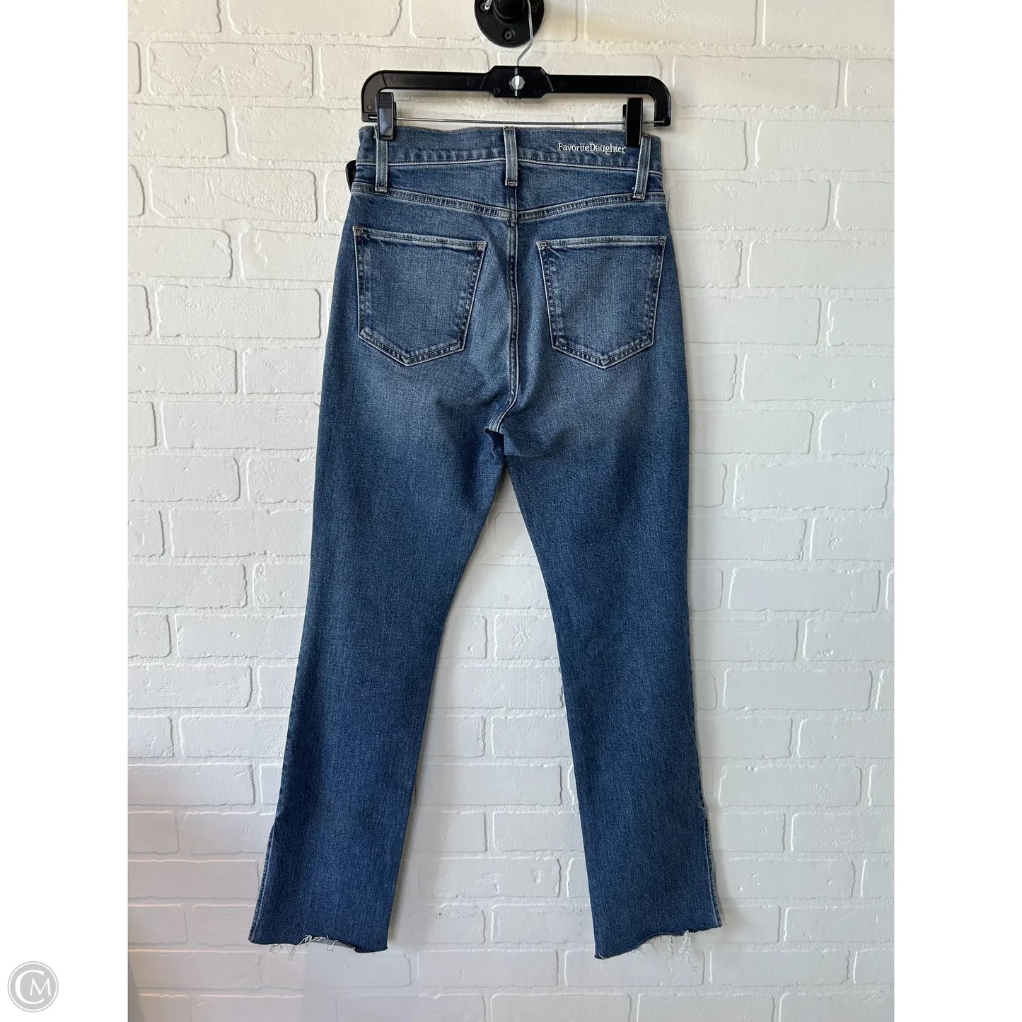 Jeans Straight By Favorite Daughter In Blue Denim, Size: 2