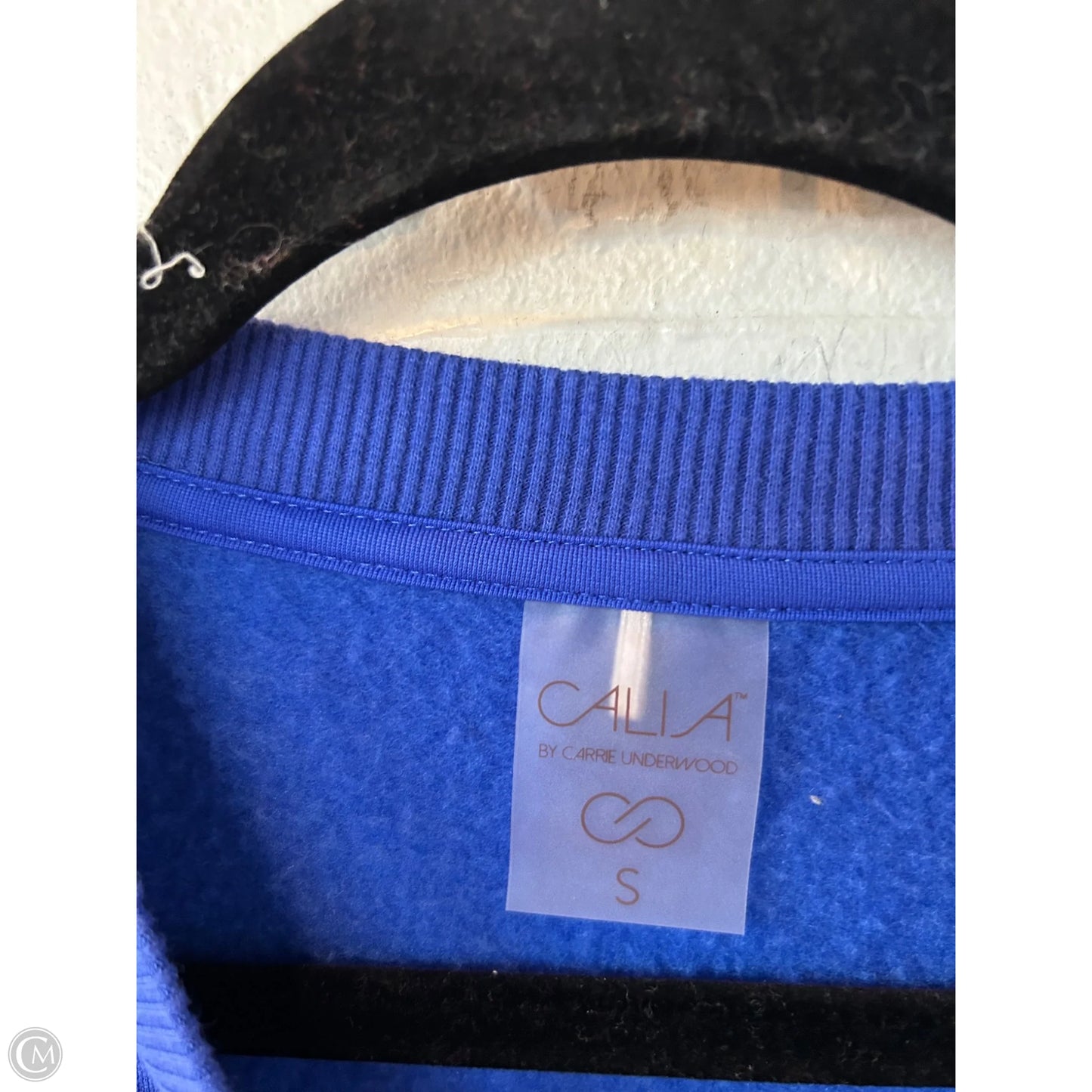 Sweatshirt Crewneck By Calia In Blue, Size: S
