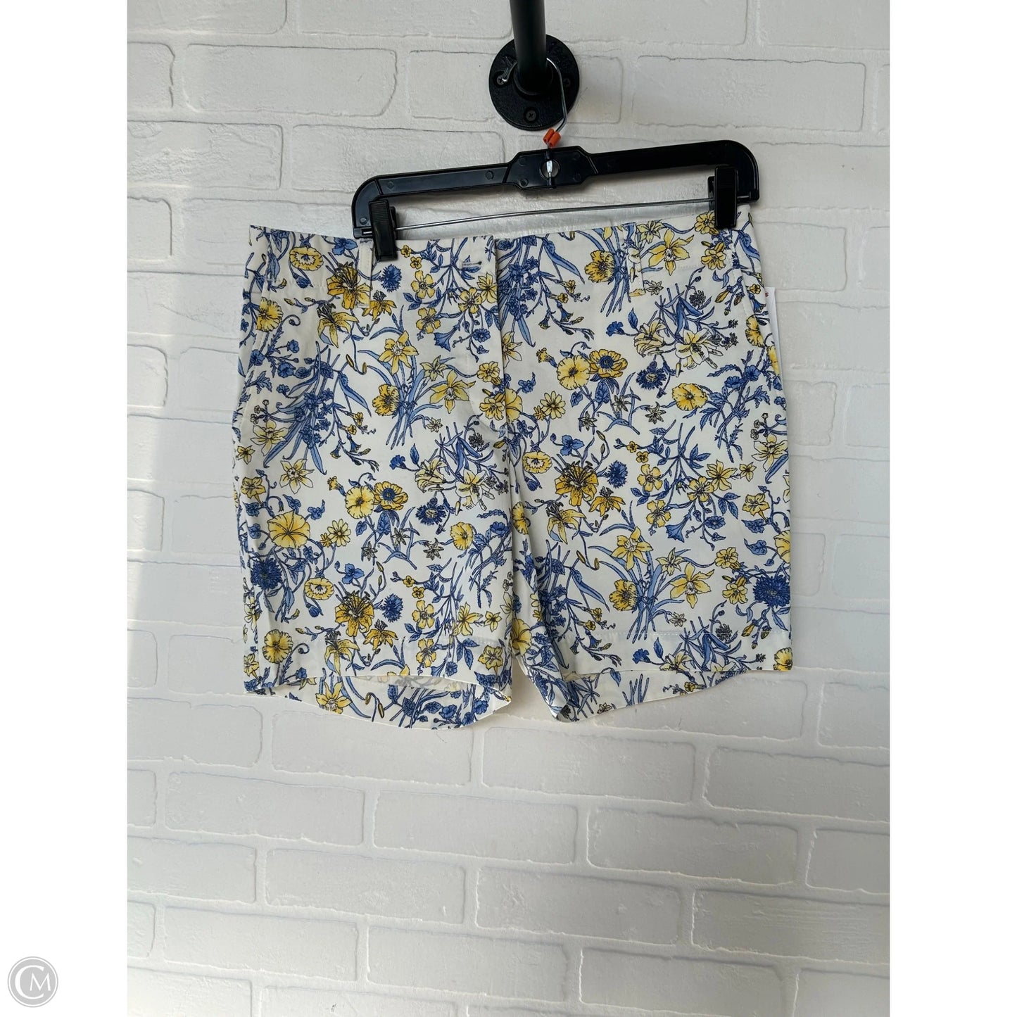 Shorts By Talbots In Blue & Cream, Size: 10p