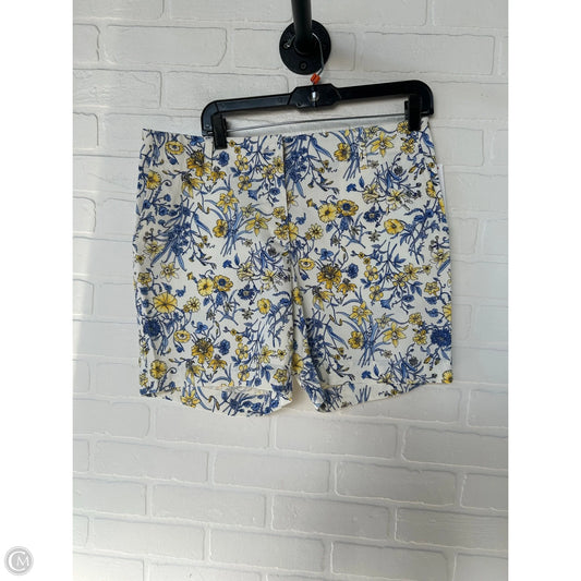 Shorts By Talbots In Blue & Cream, Size: 10p
