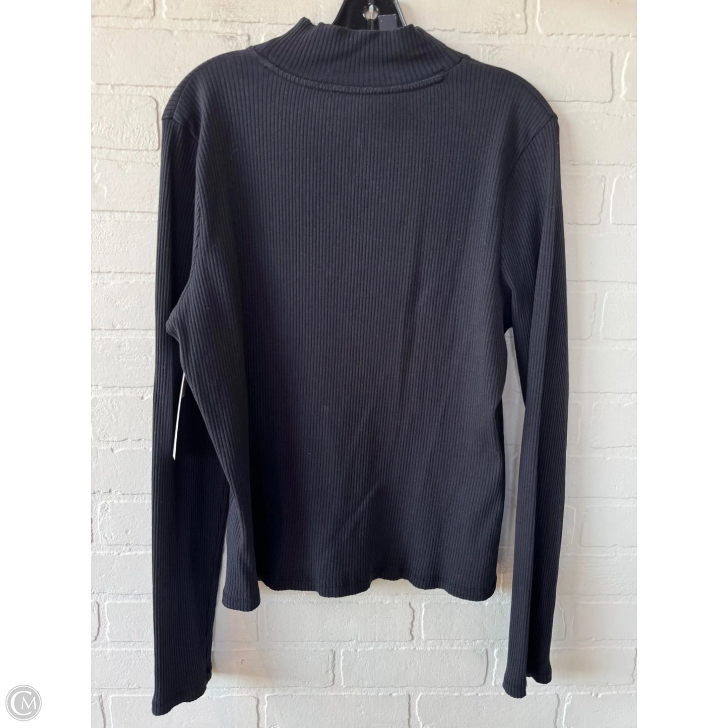 Top Long Sleeve By Maeve In Black, Size: L