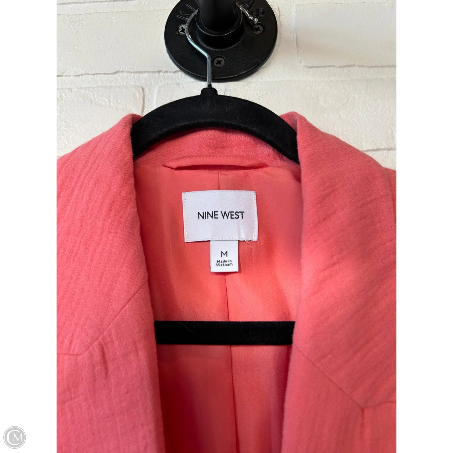 Blazer By Nine West Apparel In Orange, Size: M