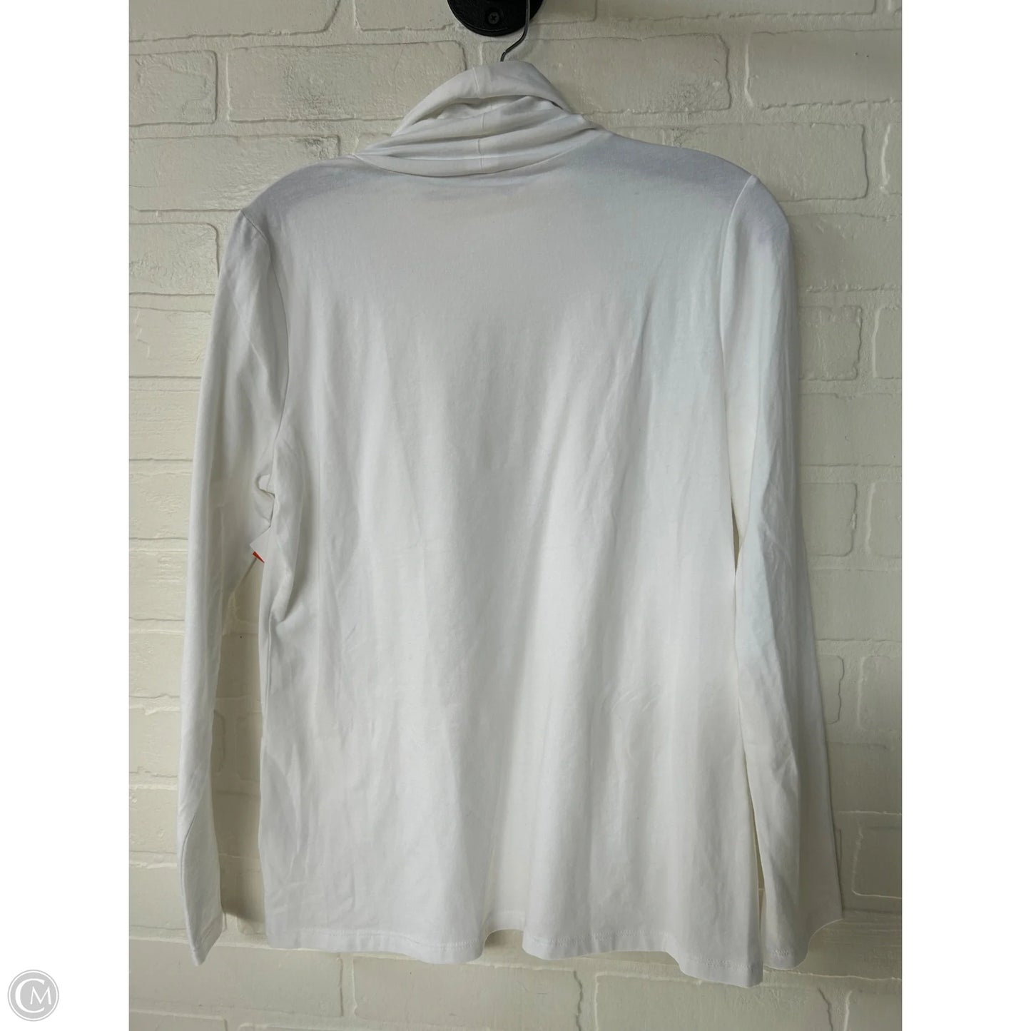 Top Long Sleeve By Talbots In White, Size: Mp