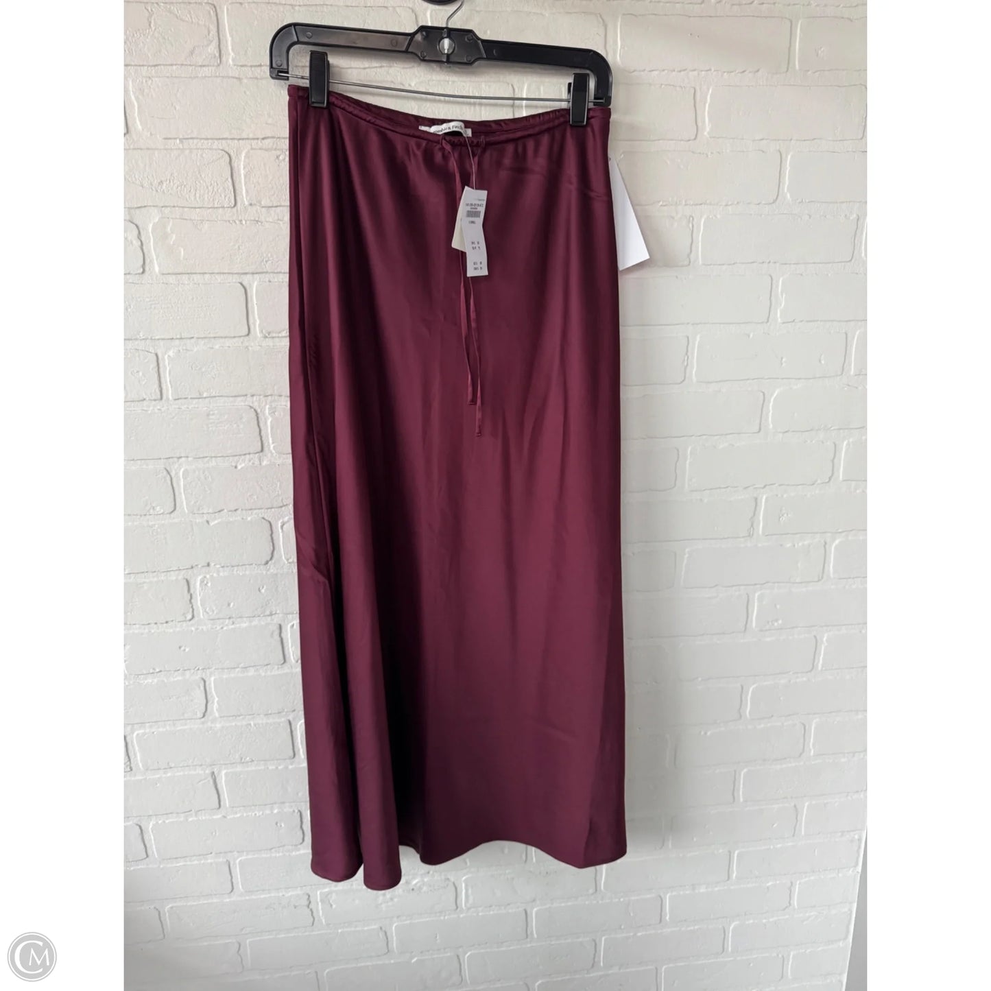 Skirt Maxi By Abercrombie And Fitch In Purple, Size: 0