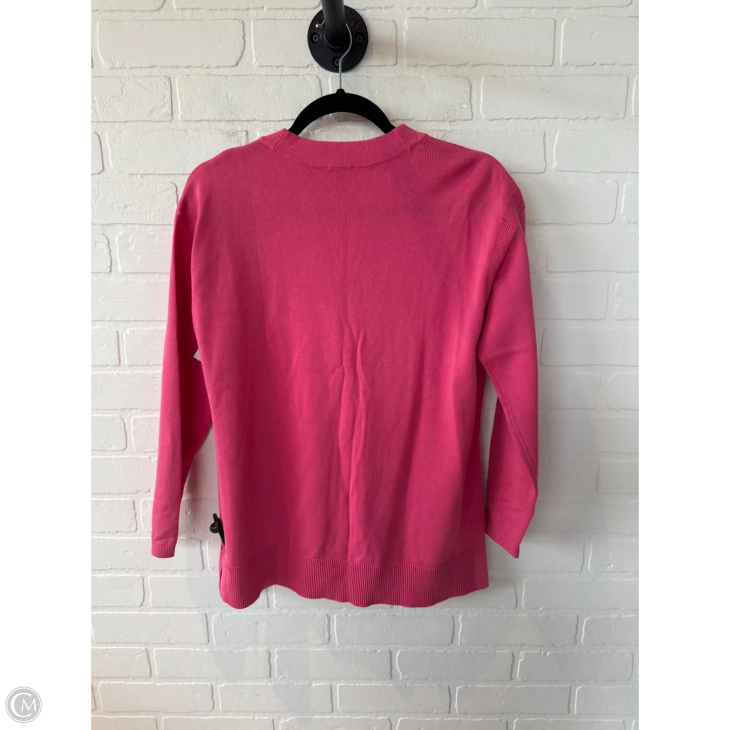 Sweater Cardigan By Talbots In Pink, Size: Mp