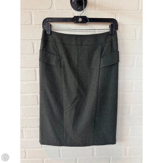 Skirt Midi By Ann Taylor In Green, Size: 2