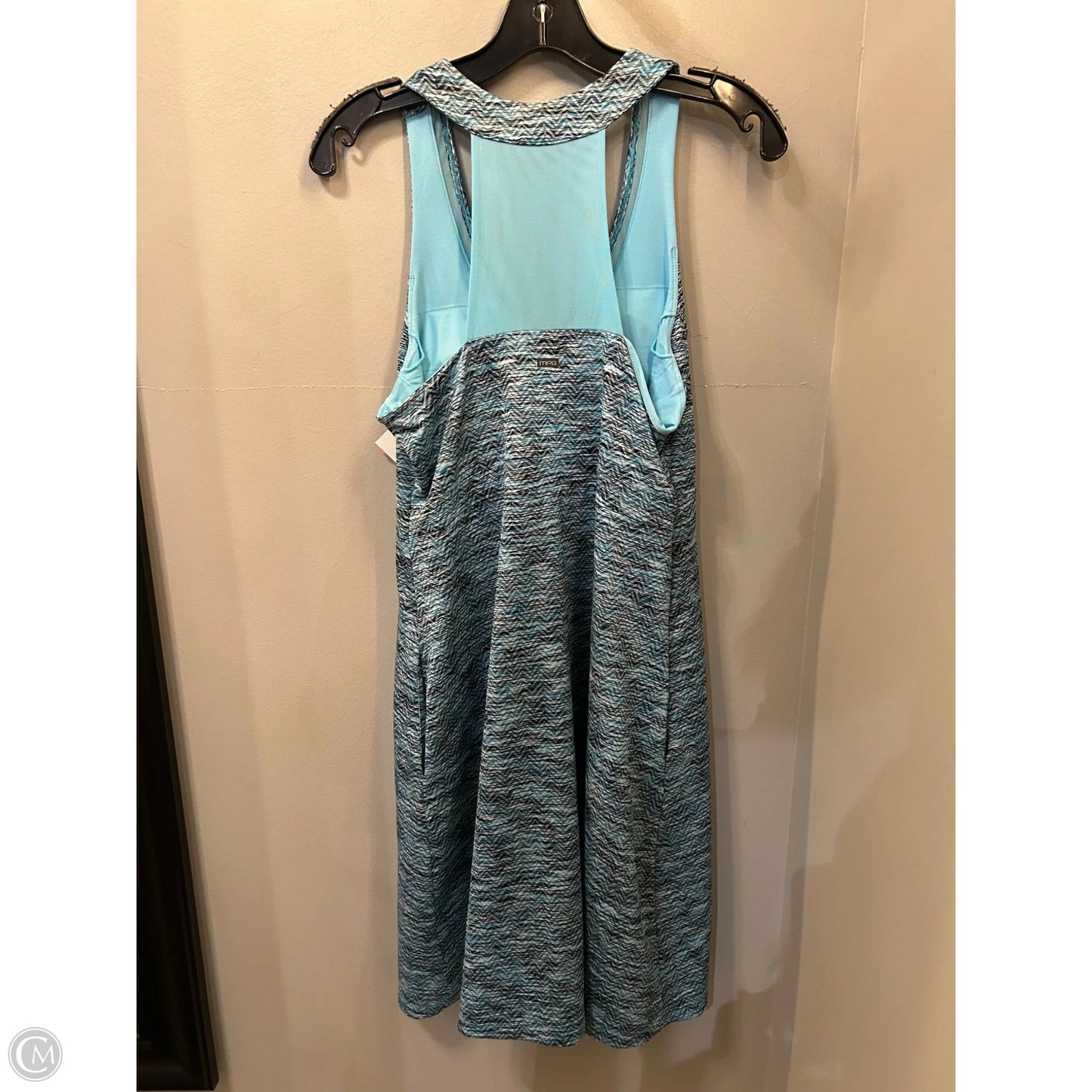 Athletic Dress By Mpg In Blue, Size: L