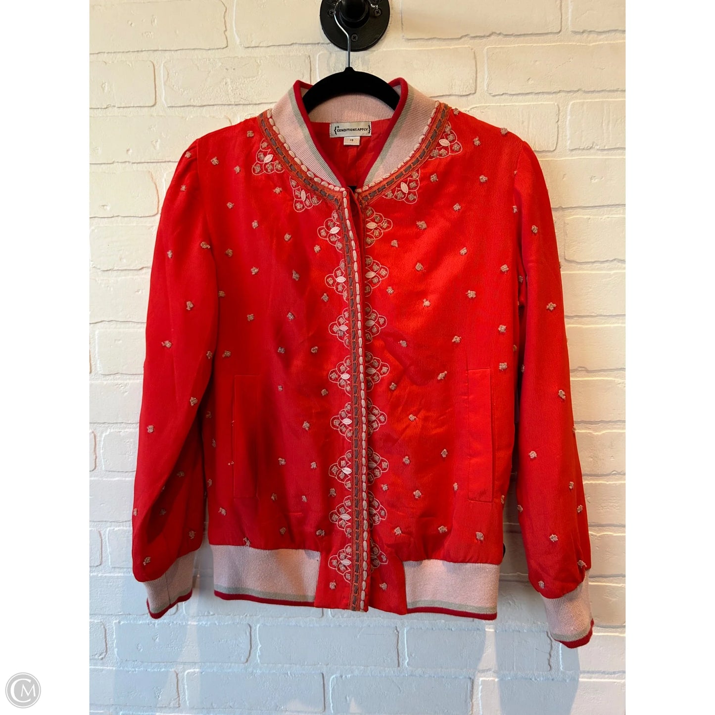 Jacket Other By Conditions Apply In Orange, Size: Xs