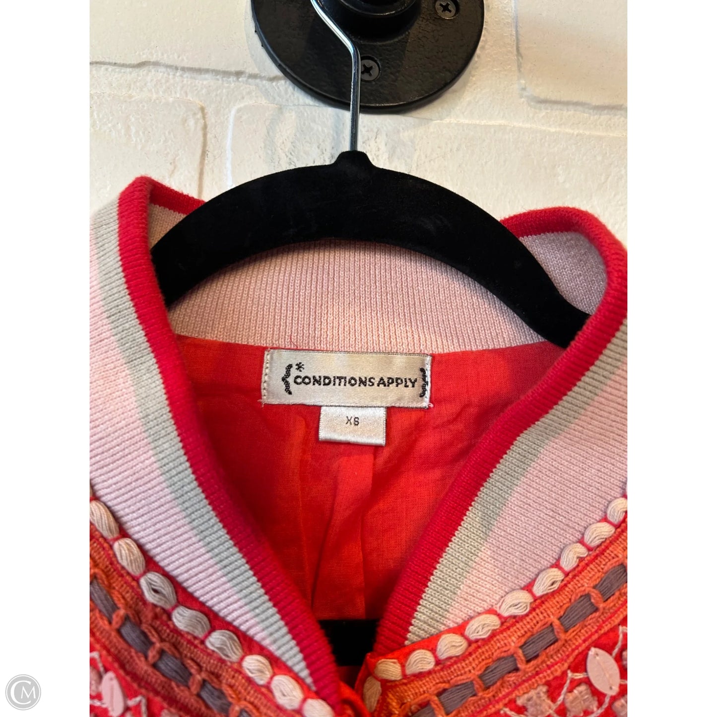 Jacket Other By Conditions Apply In Orange, Size: Xs