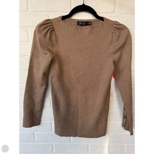 Sweater By Lauren By Ralph Lauren In Tan, Size: S