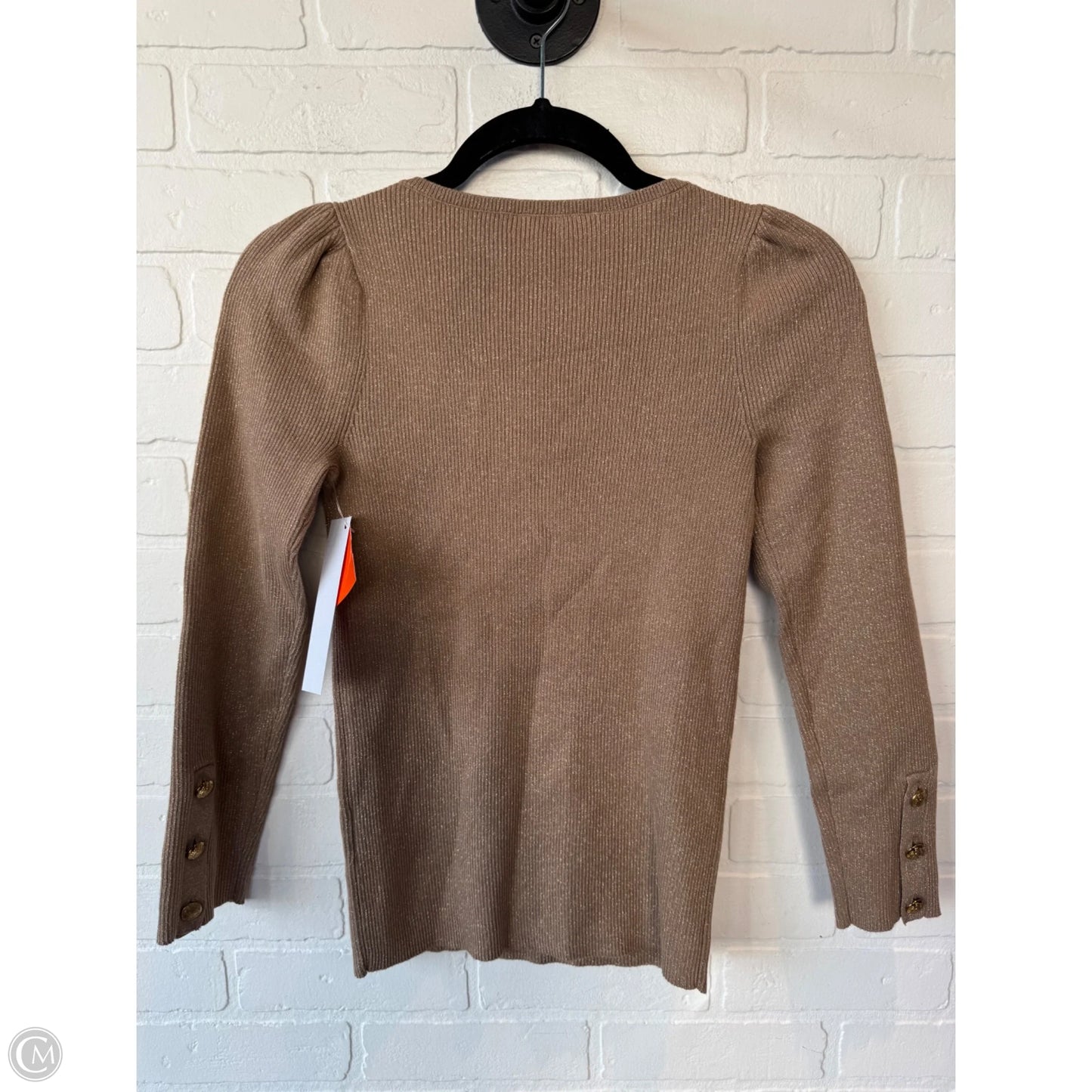 Sweater By Lauren By Ralph Lauren In Tan, Size: S