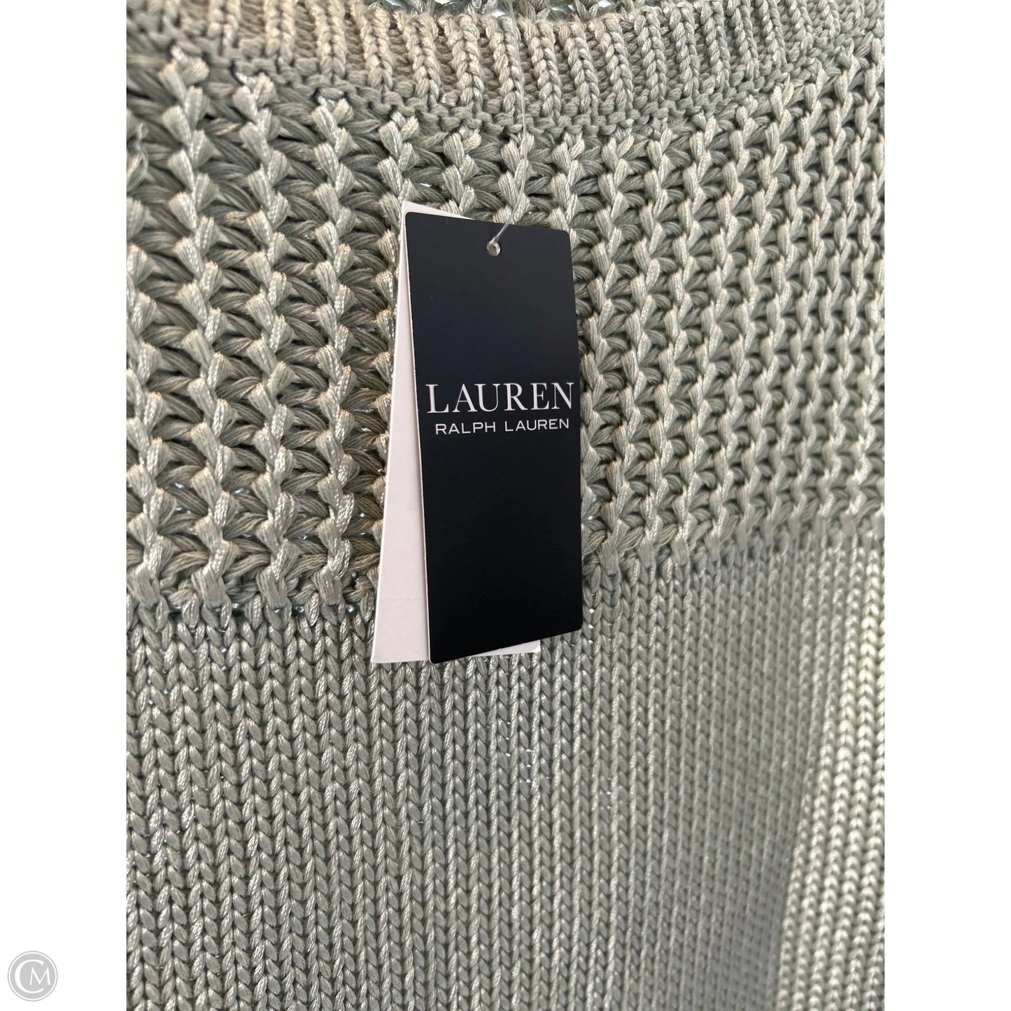 Sweater By Lauren By Ralph Lauren In Green, Size: M