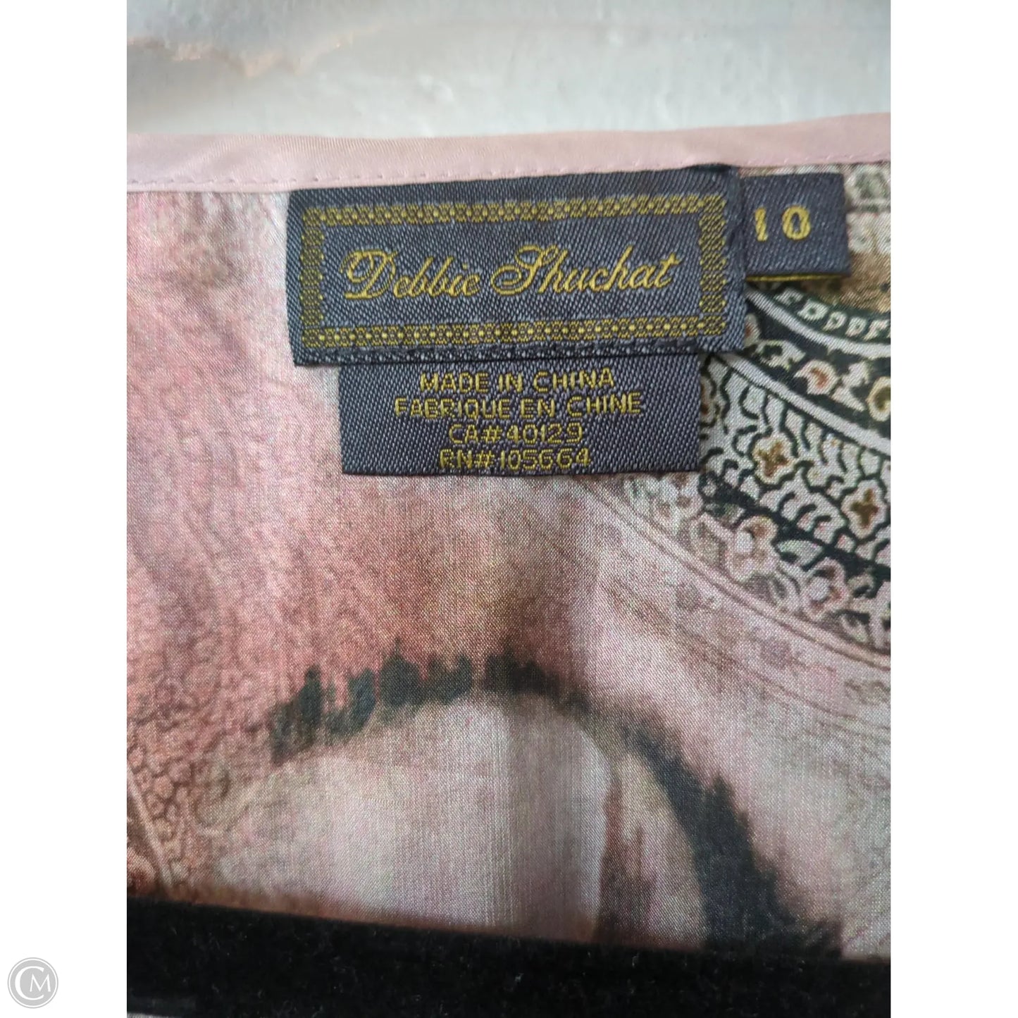 Top Long Sleeve By Cmb In Pink, Size: M