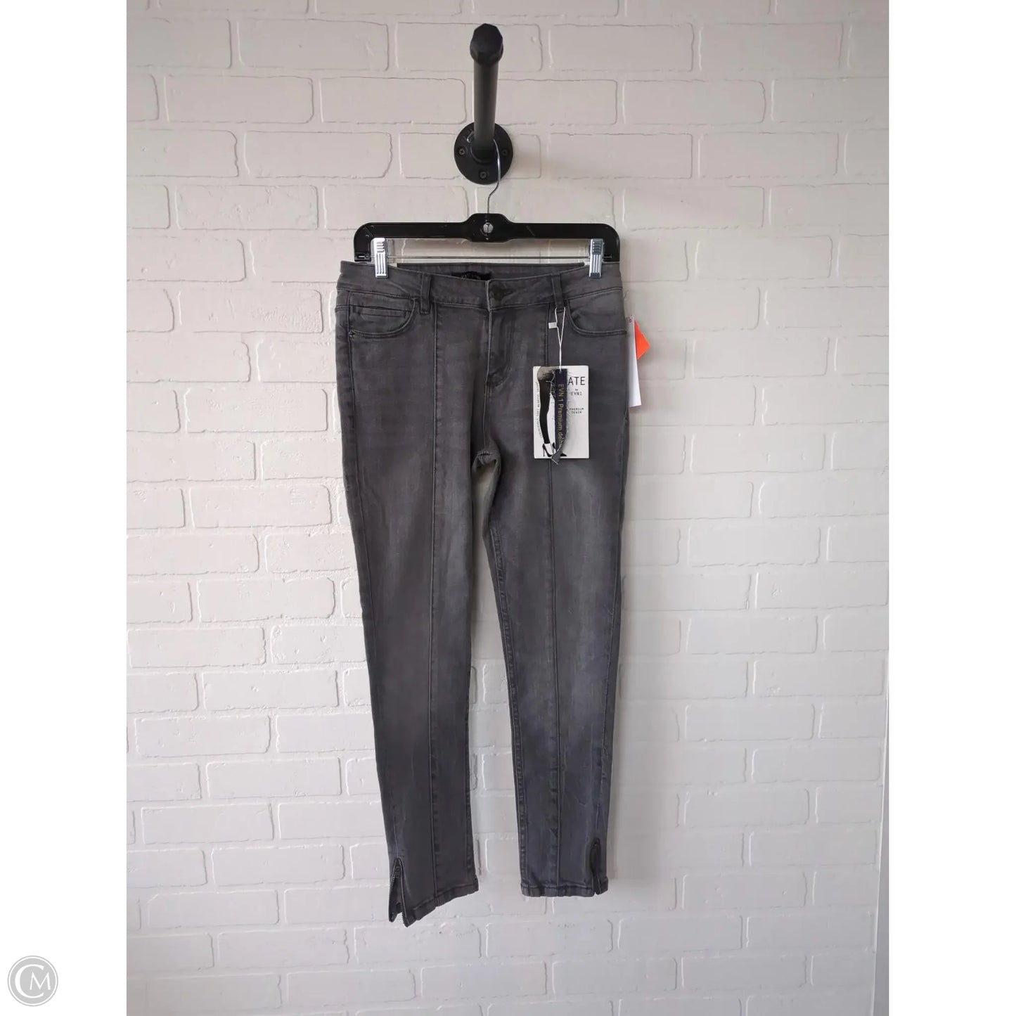 Jeans Skinny By kate by evn1 In Grey Denim, Size: 8