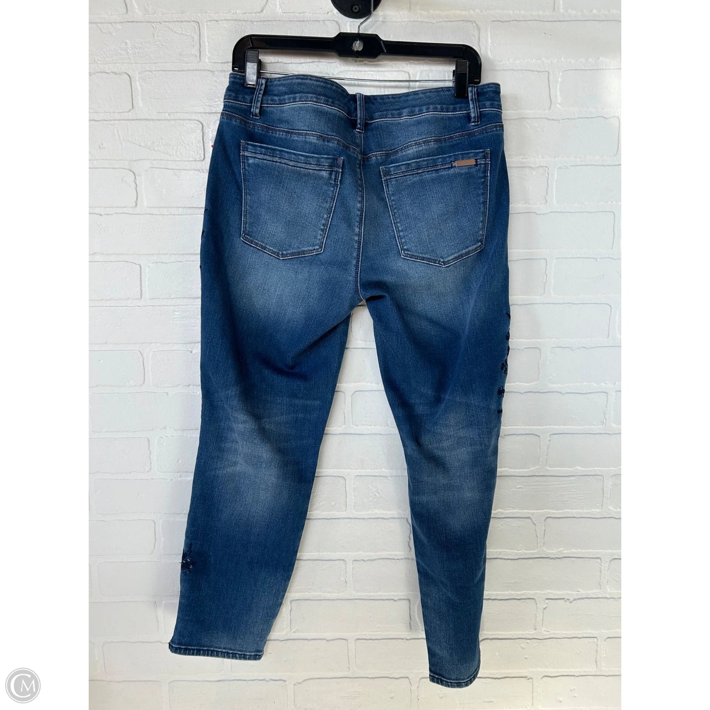 Jeans Skinny By White House Black Market In Blue Denim, Size: 08