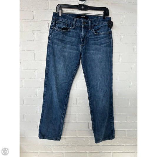 Jeans Straight By Joes Jeans In Blue Denim, Size: 10