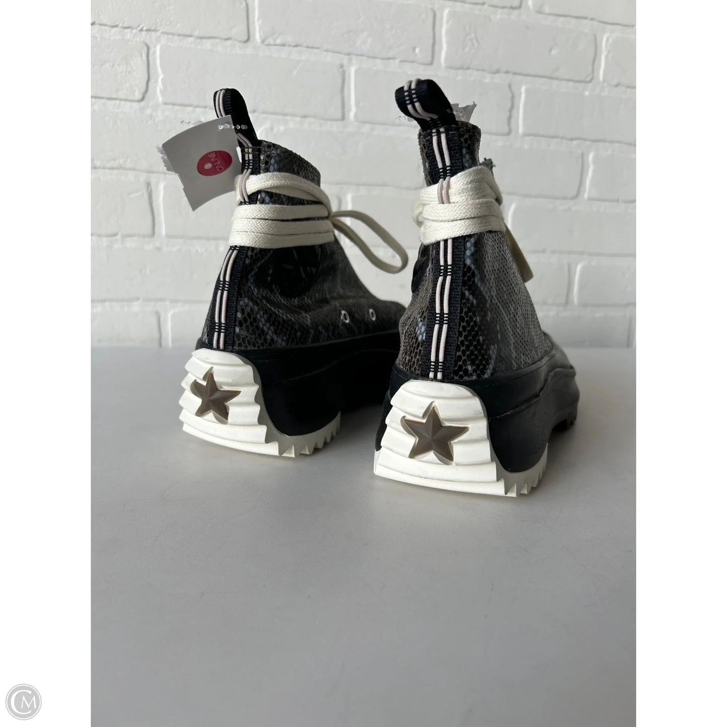 Boots Snow By Converse In Black & Blue, Size: 9.5