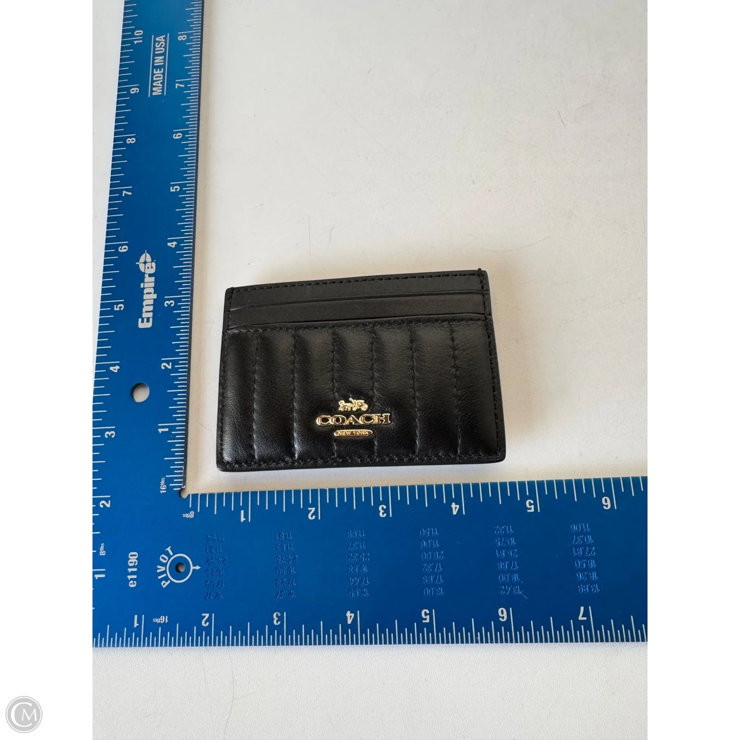 Id/card Holder Designer By Coach, Size: Small