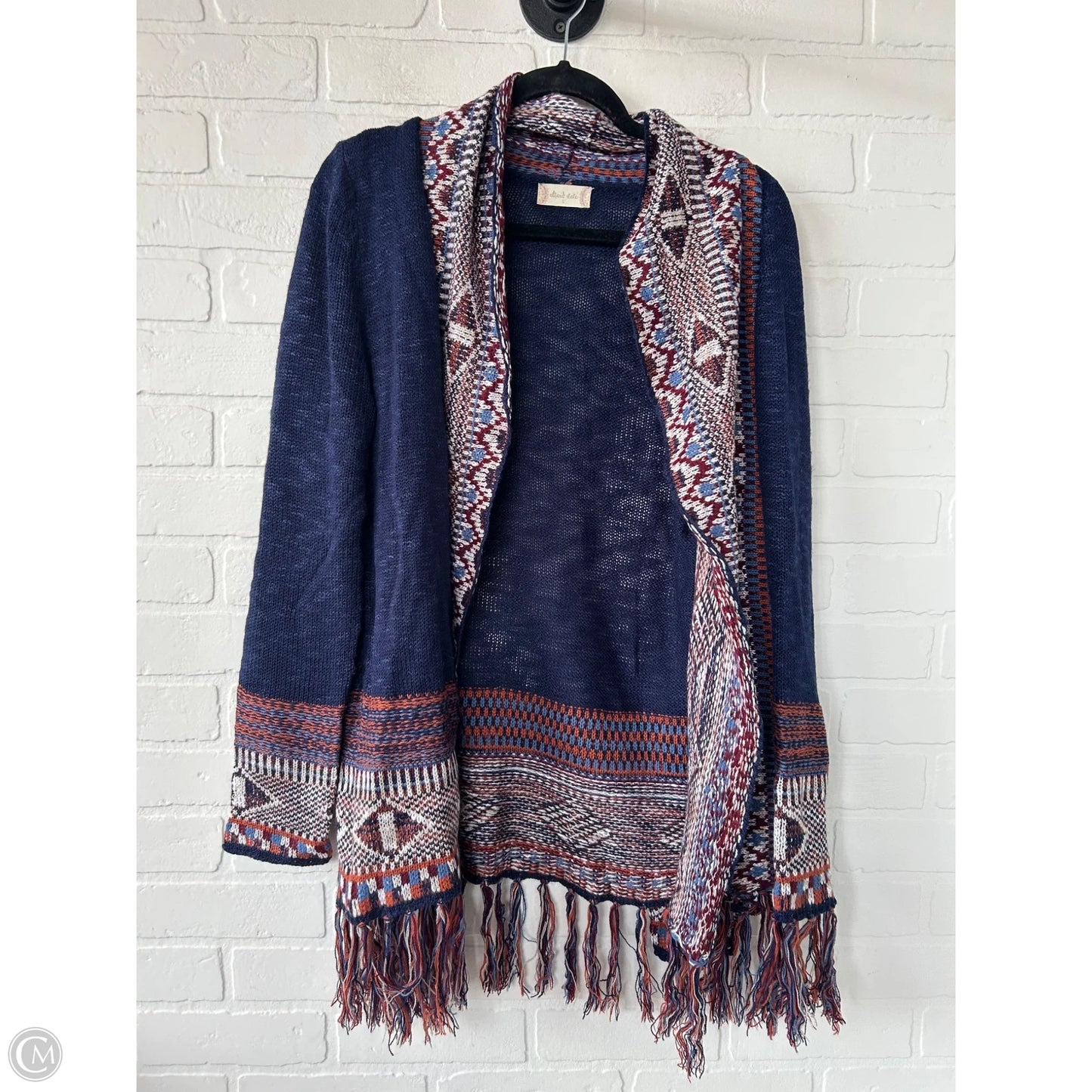 Sweater Cardigan By Altard State In Blue, Size: L