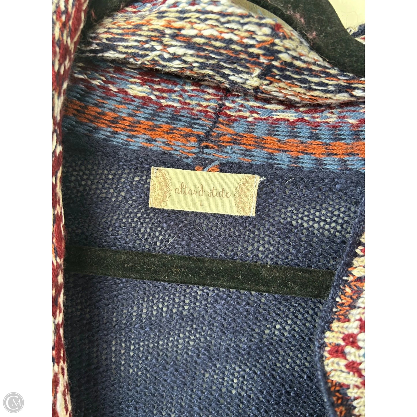 Sweater Cardigan By Altard State In Blue, Size: L