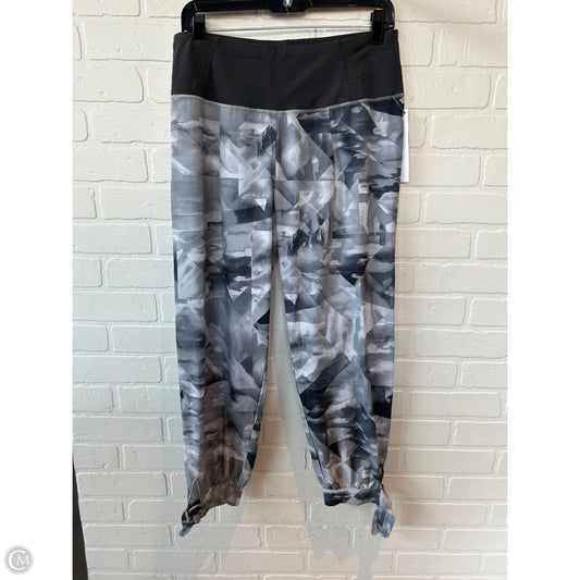 Athletic Pants By Lucy In Grey & White, Size: 8