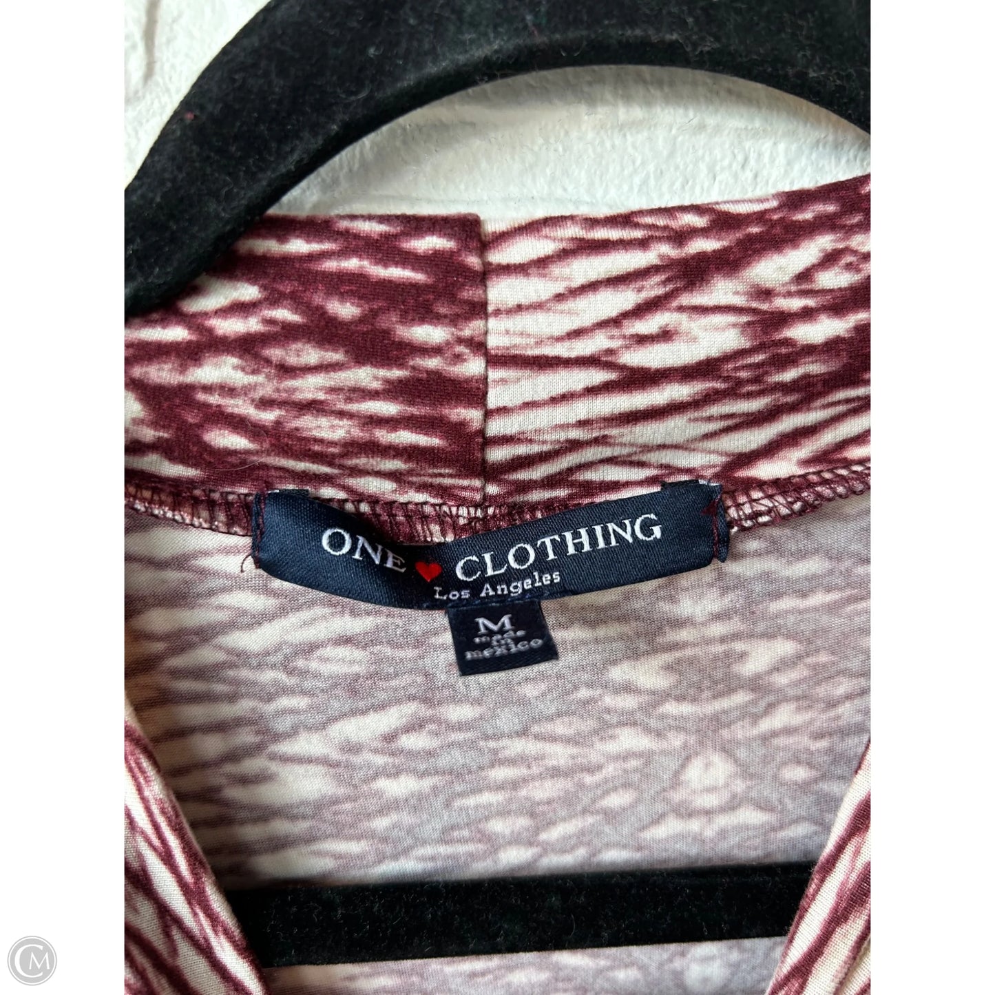Dress Casual Midi By One Clothing In Red & White, Size: M