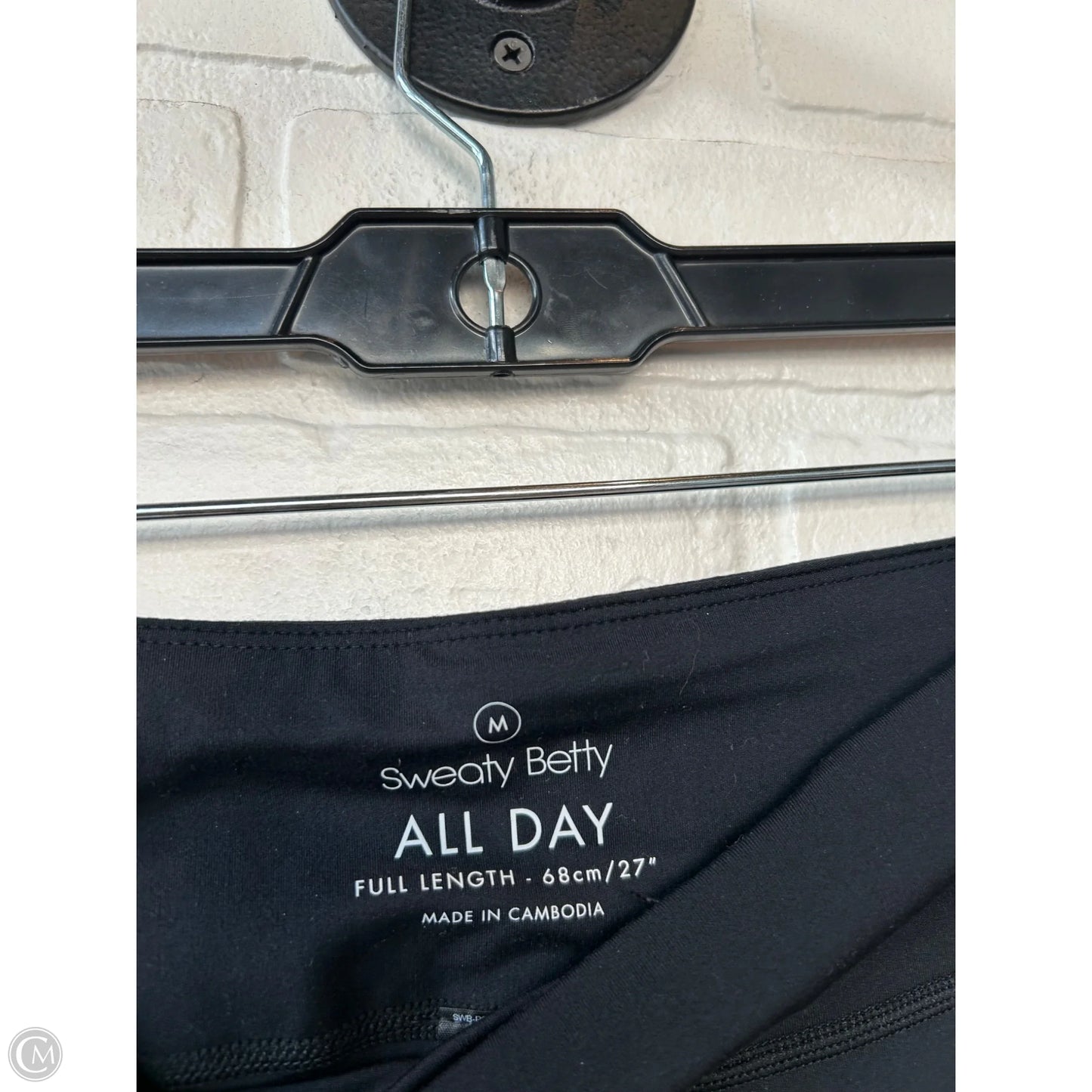 Athletic Leggings By Sweaty Betty In Black, Size: 8