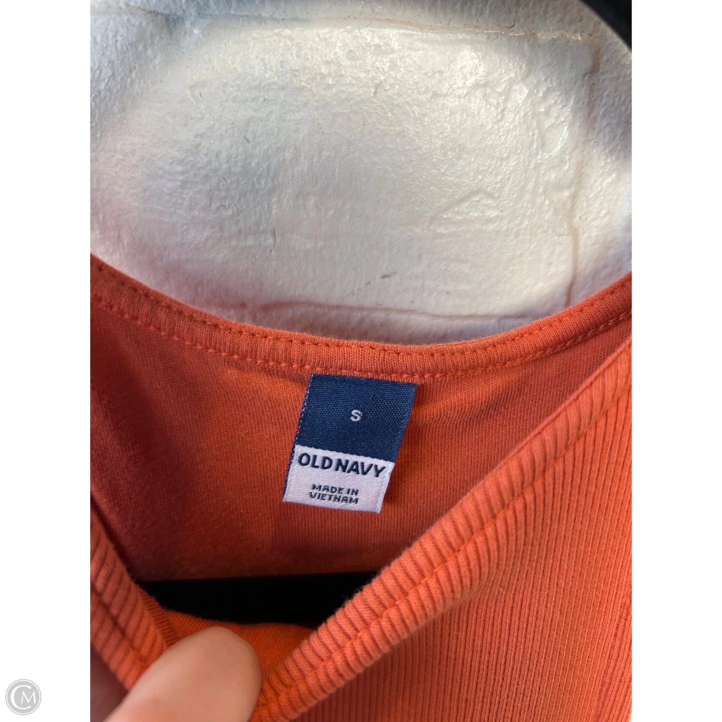 Dress Casual Midi By Old Navy In Orange, Size: S