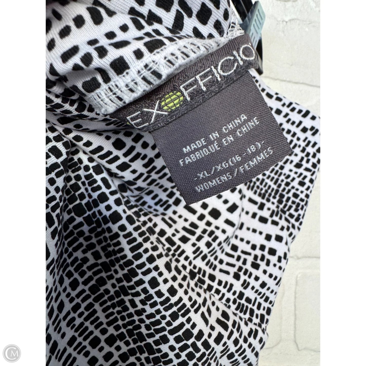 Skirt Midi By Exofficio In Black & White, Size: 16