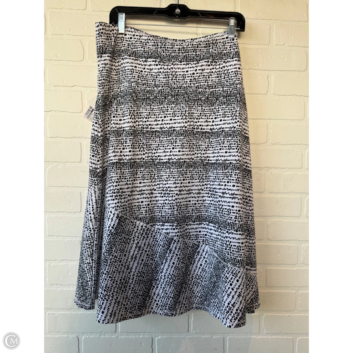 Skirt Midi By Exofficio In Black & White, Size: 16