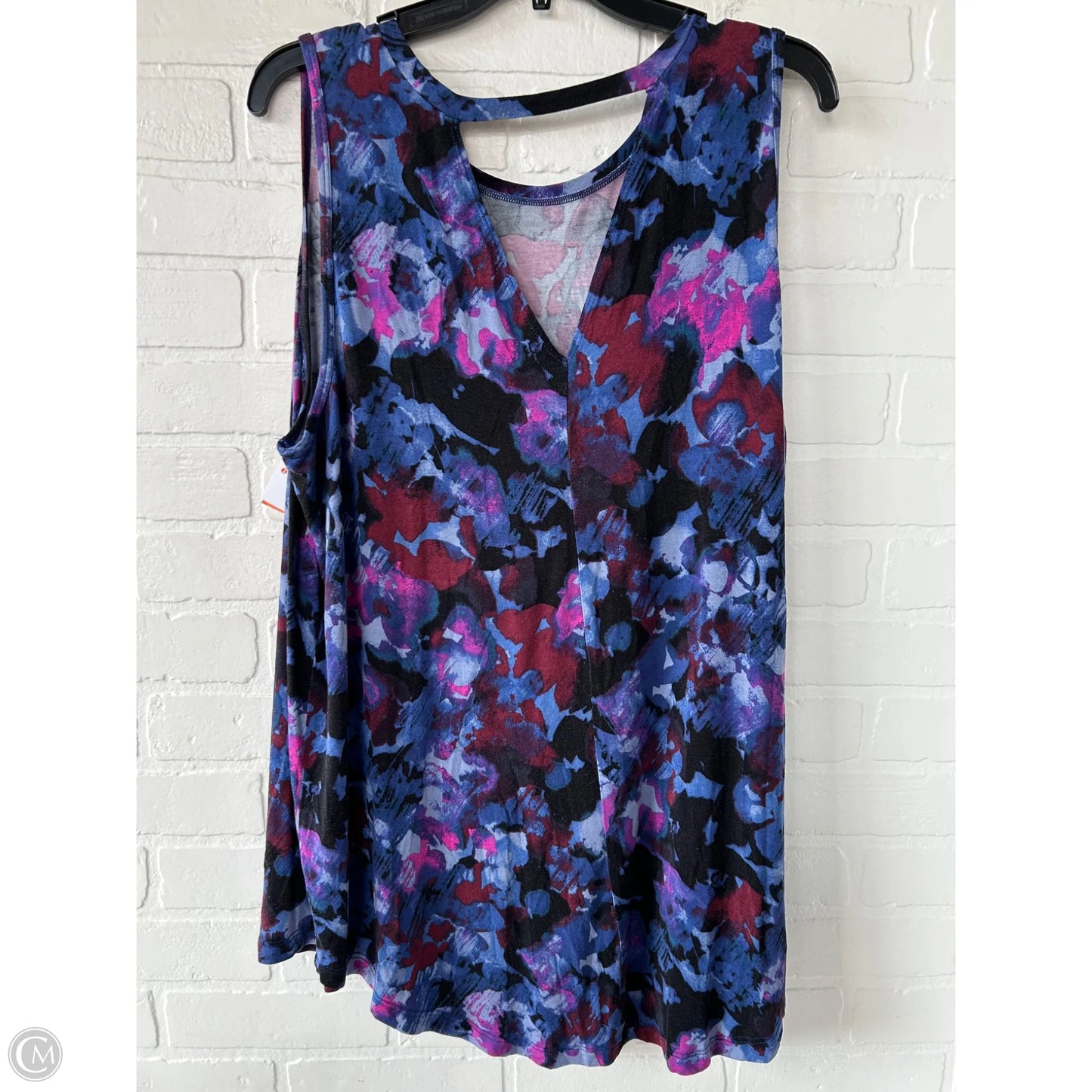 Top Sleeveless Basic By Lane Bryant In Blue, Size: 3x