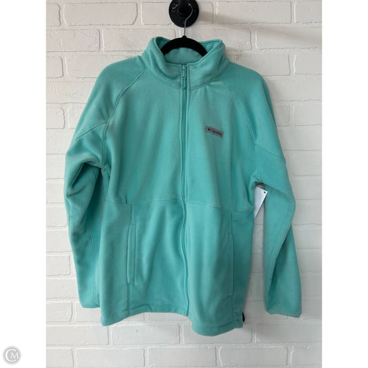Jacket Fleece By Columbia In GREEN, Size: L