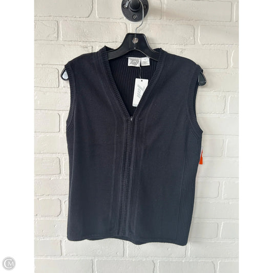 Vest Sweater By Tail In Black, Size: S