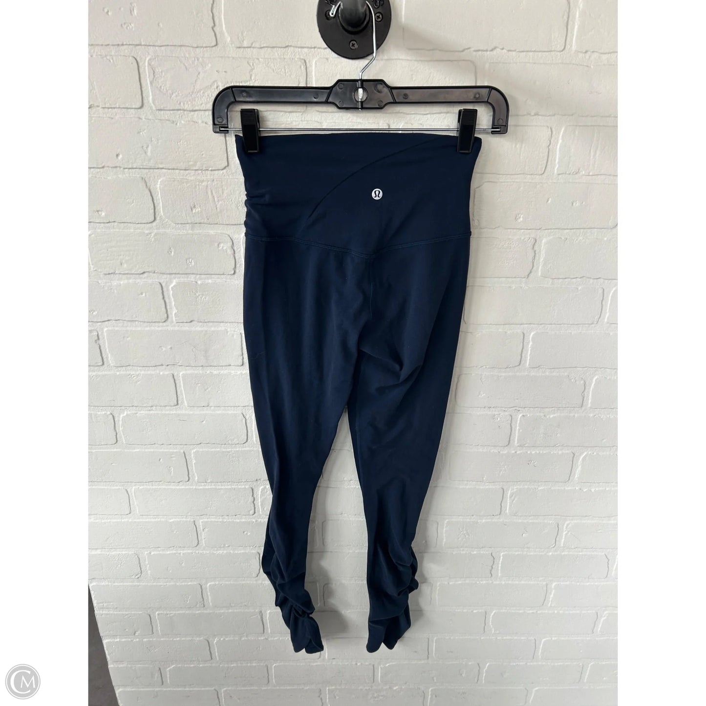 Athletic Leggings By Lululemon In Blue, Size: 4