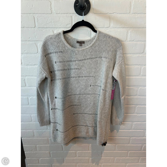 Sweater By Lilla P In Grey, Size: M