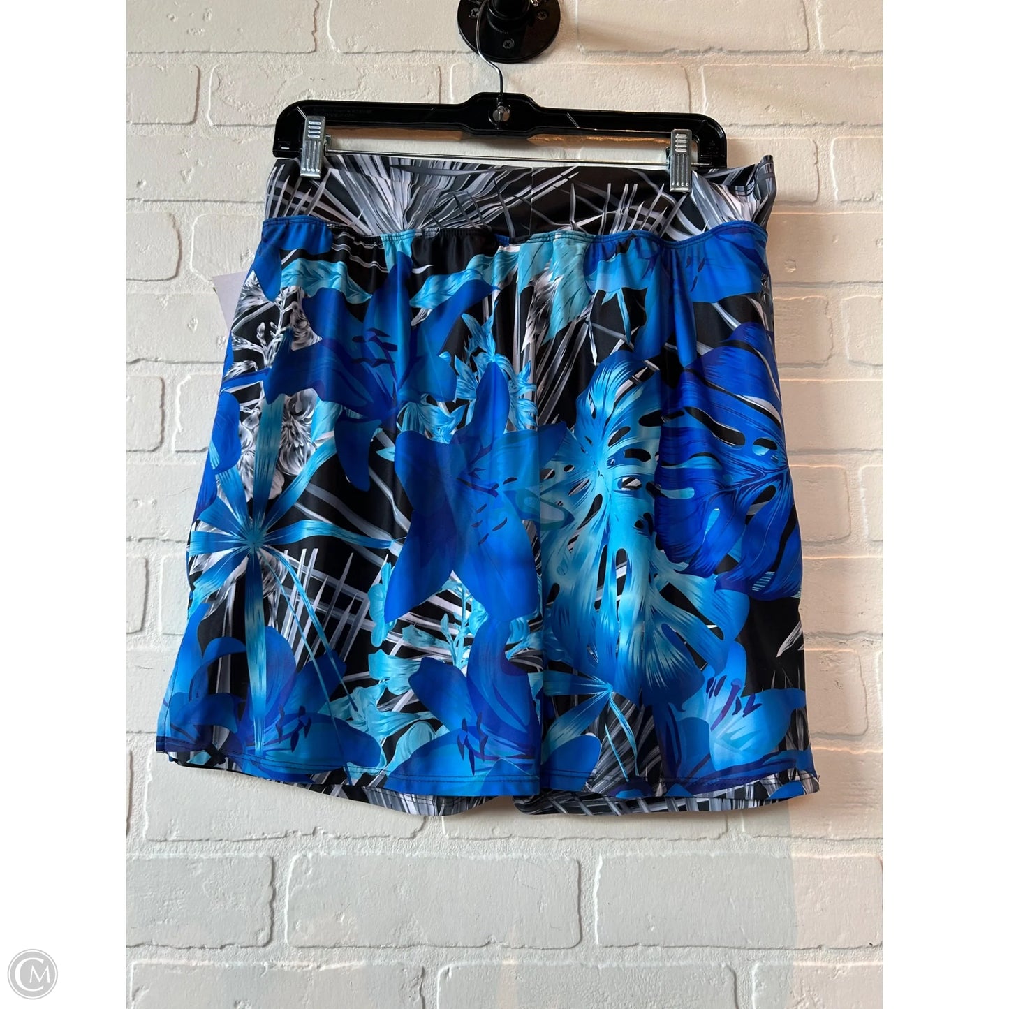 Athletic Skort By skort obsession In Black & Blue, Size: 16