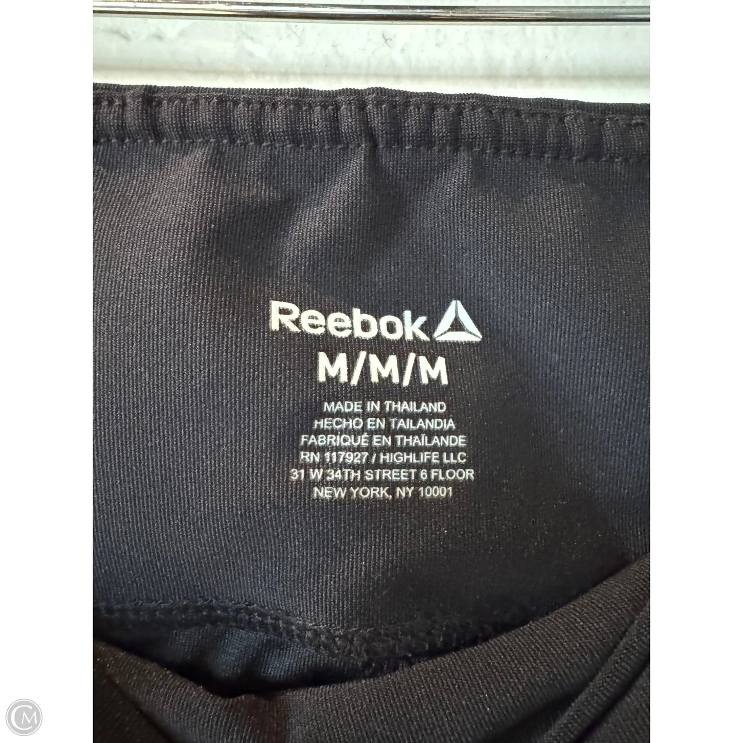 Athletic Shorts By Reebok In Black, Size: 8