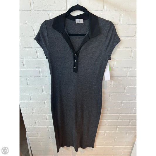 Dress Casual Midi By T.la In Black & Grey, Size: Mp