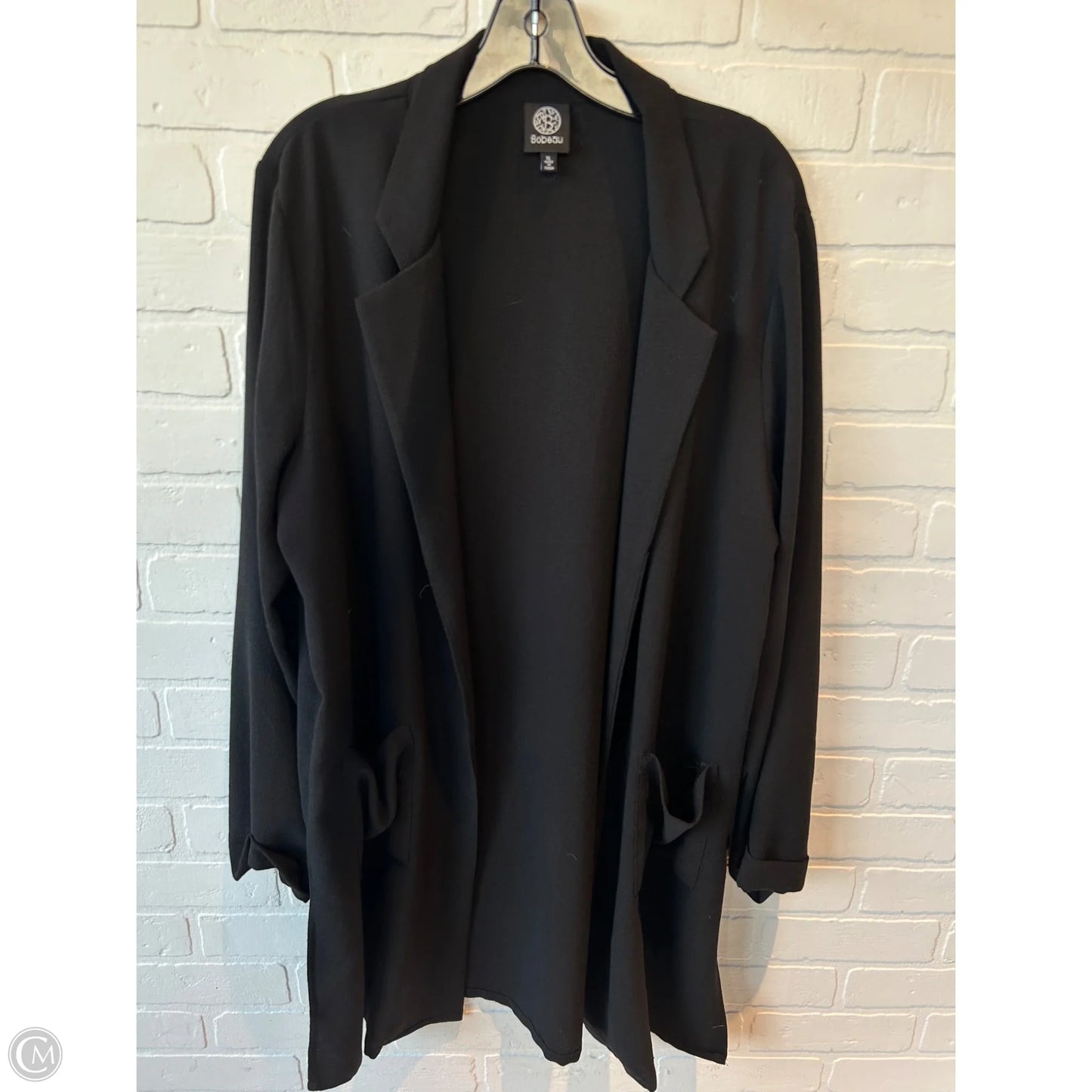 Blazer By Bobeau In Black, Size: Xl