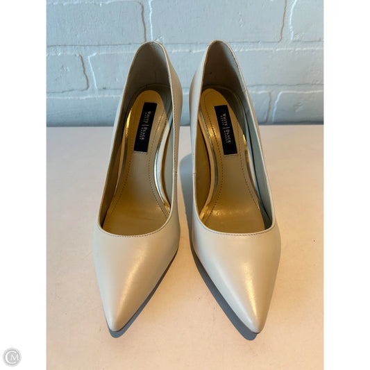 Shoes Heels Stiletto By White House Black Market In Cream, Size: 7.5