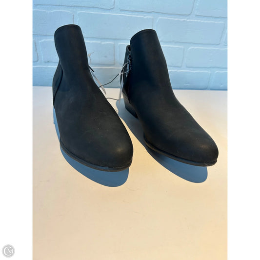 Boots Ankle Heels By Daisy Fuentes In Black, Size: 9.5