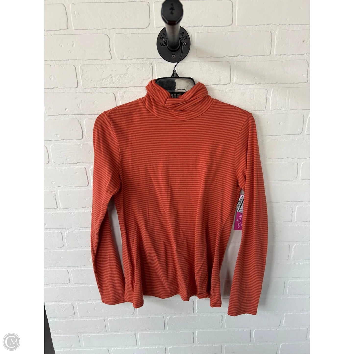 Top Long Sleeve By J. Jill In Orange, Size: S