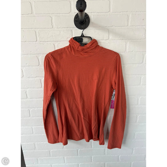 Top Long Sleeve By J. Jill In Orange, Size: S