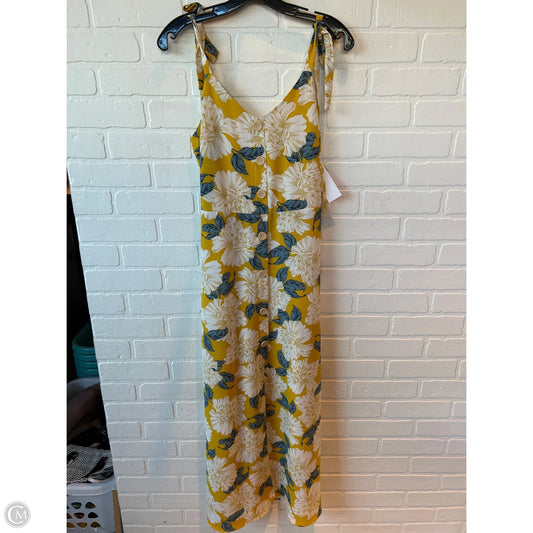 Dress Casual Maxi By Monteau In Yellow, Size: M