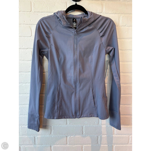 Athletic Jacket By Yogalicious In Purple, Size: Xs