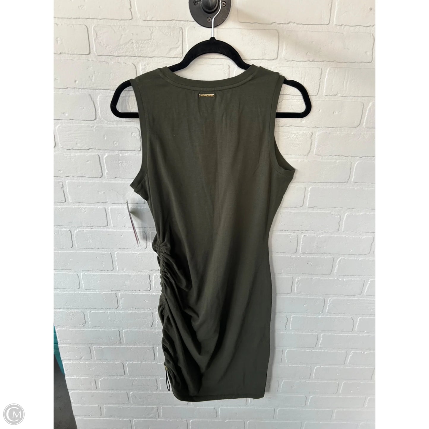 Dress Casual Midi By Michael By Michael Kors In Green, Size: M
