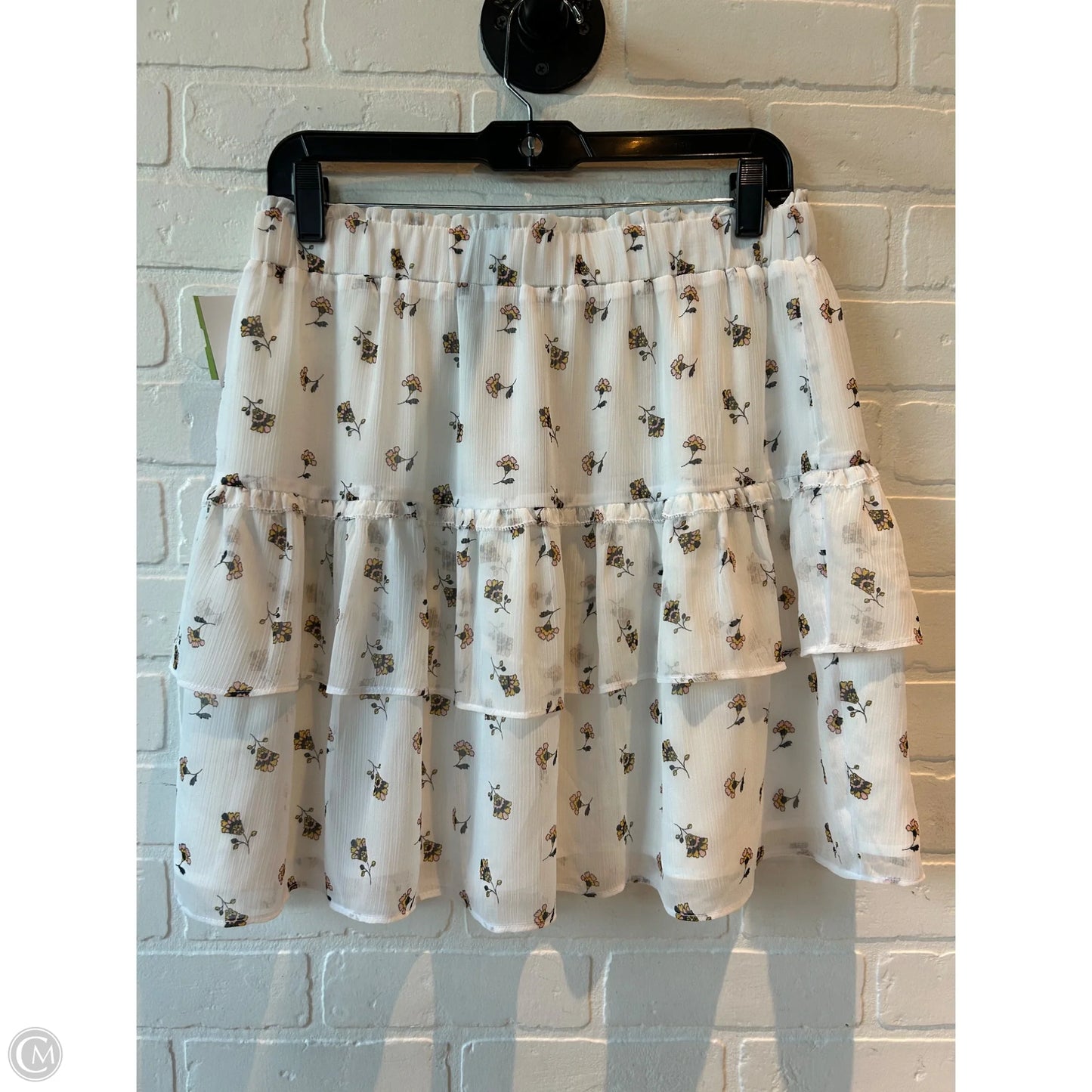 Skirt Mini & Short By Loft In White, Size: 8