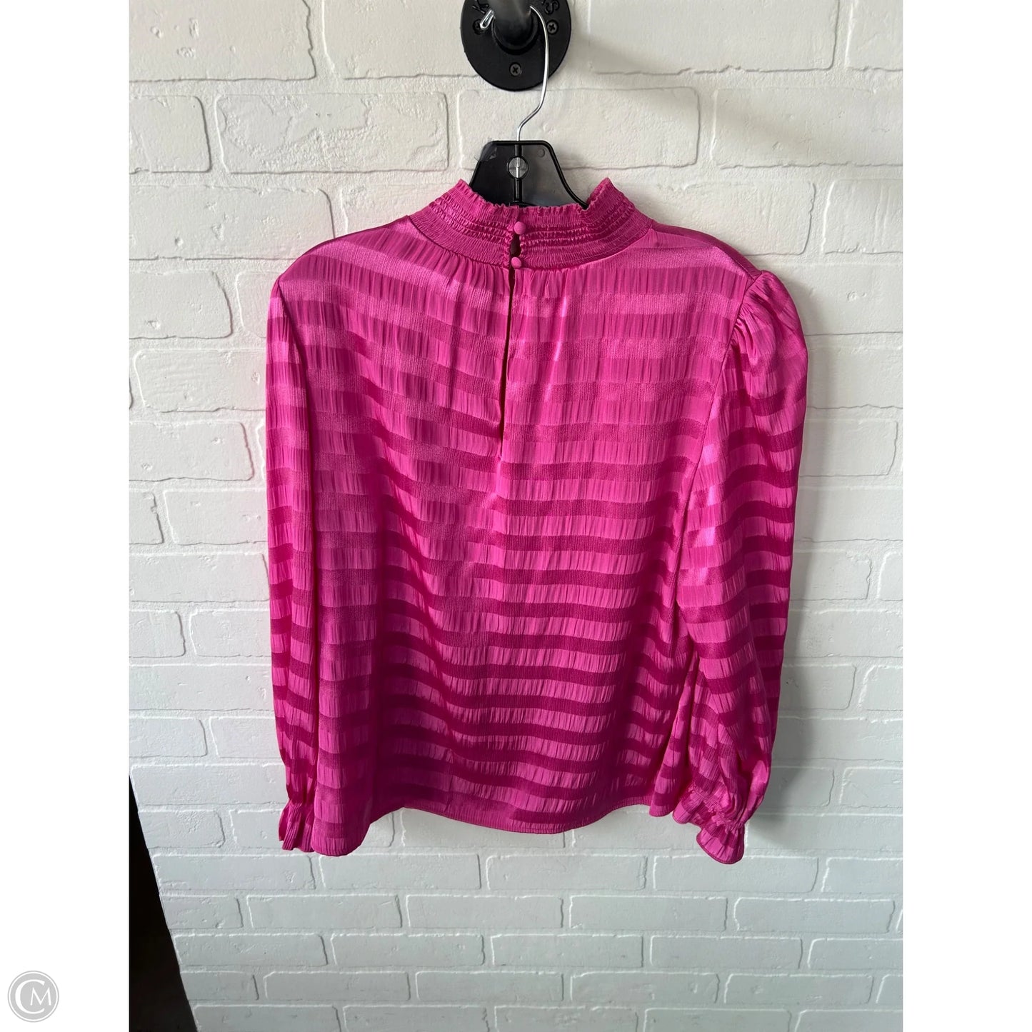 Top Long Sleeve By 1.state In Pink, Size: L