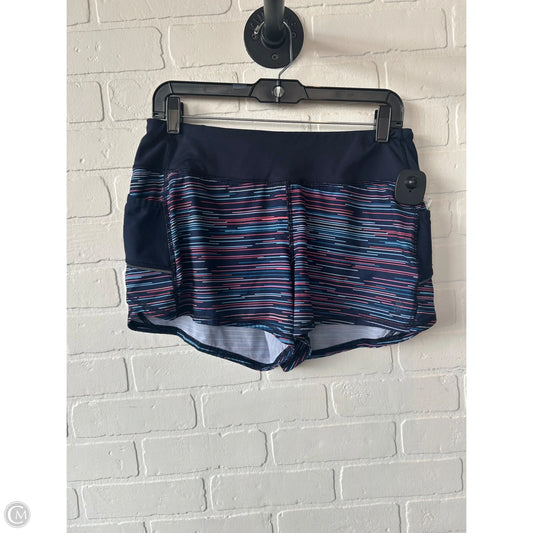 Athletic Shorts By Athleta In Blue & Pink, Size: 4